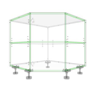 Base Cupbord One Door Angle Corner